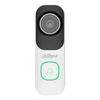 Videodeurintercom DAHUA DB41AW wit – bedrade/draadloze slimme deurcamera
