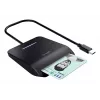 Trust Primo smartcard-lezer binnen USB USB Type-C zwart