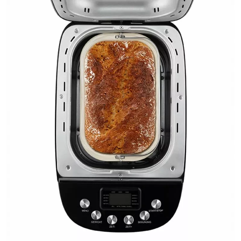 Unold Backmeister Big, 1,5 kg, kijkvenster, timer, variabele bruiningsregeling, warmhoudfunctie, 850 W