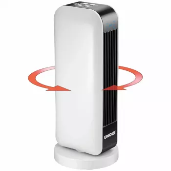 Unold 86430 elektrische ruimteverwarmer binnen zwart, wit 2000 W ventilator elektrische ruimteverwarmer