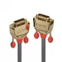 Lindy 7,5m DVI-D Dual Link kabel, Gold Line, 7,6 m, DVI-D, DVI-D, stekker, stekker, zwart, goud