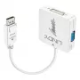 Lindy DisplayPort 1.2 naar HDMI 1.4, DVI en VGA actieve converter