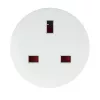 Hama 00223452 reisstekker type F type G (UK) wit