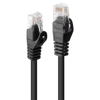 Lindy 48195 netwerkkabel zwart 5 m Cat6 U/UTP (UTP)