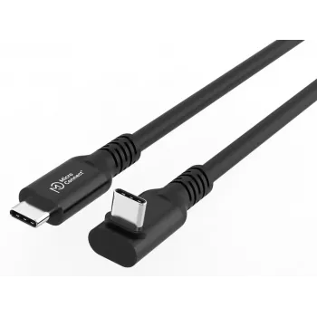 USB-C-naar-USB-C-kabel MicroConnect MC-USB3.2CC015-FA USB 3.2 Gen 2x2 0,15 m zwart
