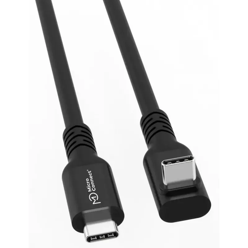 USB-C-naar-USB-C-kabel MicroConnect MC-USB3.2CC025-FA, USB 3.2 Gen 2x2, 0,25 m, zwart