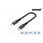 Microconnect USB4CC015 USB-kabel USB4 Gen 3x2 0,15 m USB-C zwart