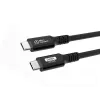 Microconnect USB4CC015-240W USB-kabel USB4 Gen 3x2 0,15 m USB C zwart