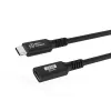 USB-C naar USB-C kabel MicroConnect USB3.2CC015EX, USB 3.2 Gen 2x2, 0,15 m, zwart