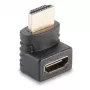 Lindy HDMI-bus naar HDMI-stekker 90-graden haakse adapter naar boven