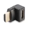 Lindy HDMI-bus naar HDMI-stekker 90-graden haakse adapter naar boven