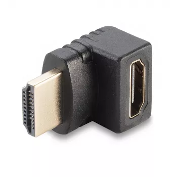Lindy HDMI-bus naar HDMI-stekker 90-graden haakse adapter naar boven