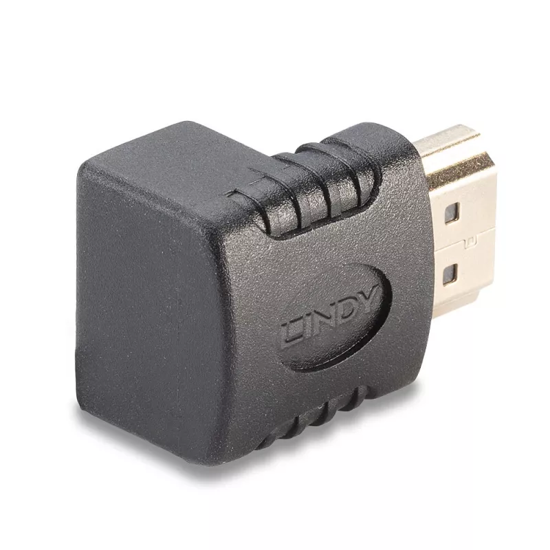 Lindy HDMI-bus naar HDMI-stekker 90-graden haakse adapter naar boven