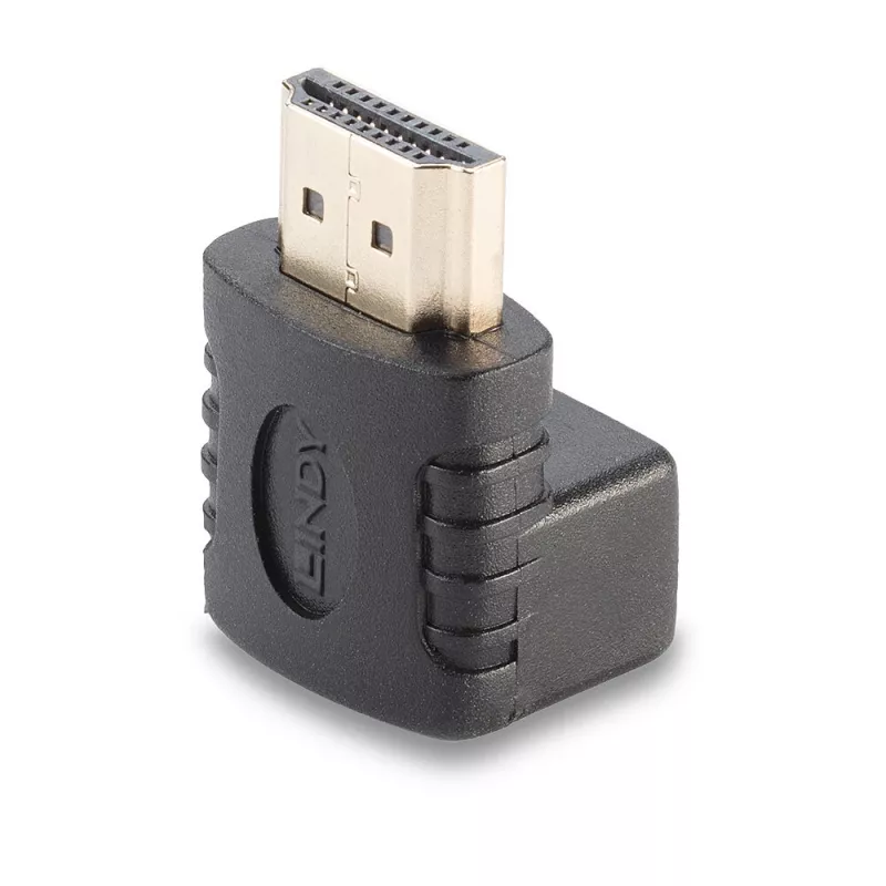 Lindy HDMI-bus naar HDMI-stekker 90-graden haakse adapter naar boven
