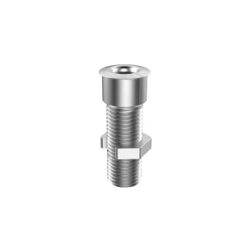 Vivolink VLDG22L Kabeldoorvoer voor bureau, aluminium, groot (tot 55 mm)