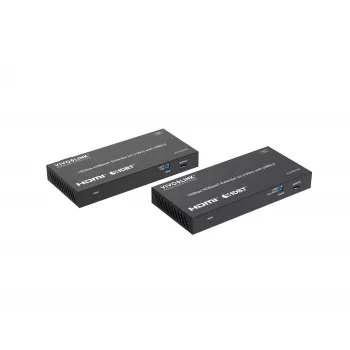 KVM-kit VivoLink VLKVM150 HDBaseT KVM-extender 18Gbps, bereik tot 150 m