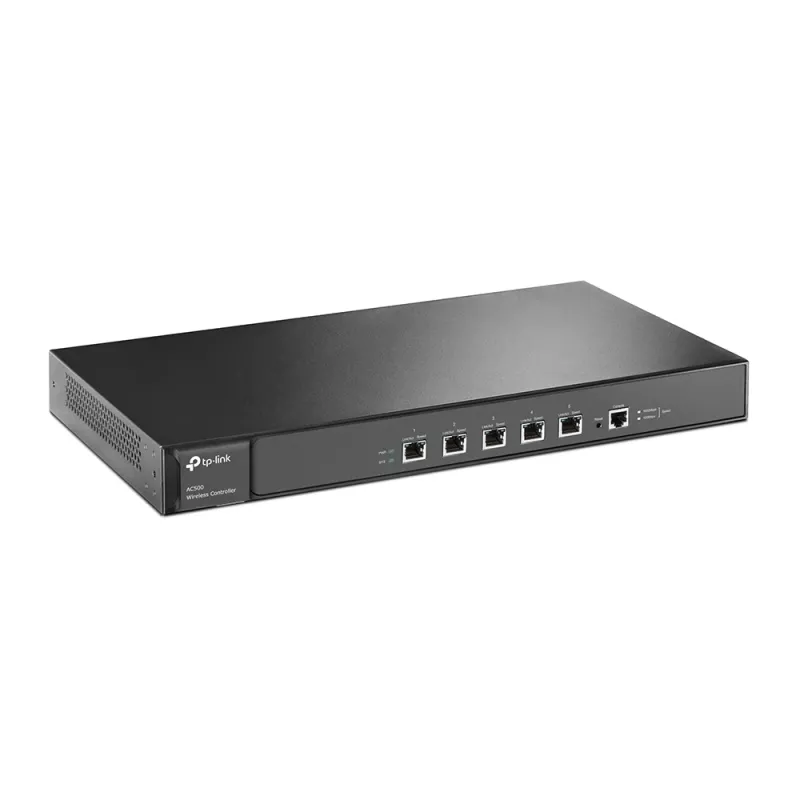 TP-Link AC500 draadloze controller, zwart, 1U, rackmontage, activiteit, link, voeding, systeem, 1000 MHz, 256 MB