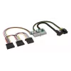 Akasa 150W DC-naar-DC ATX-adapter 12V 180W veelkleurig