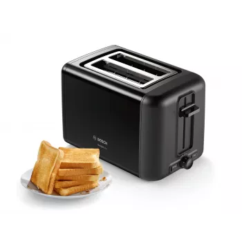 Bosch TAT3P423 toaster 2 sneetjes 970 W zwart