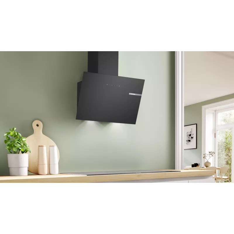 Bosch Serie 2 DWK65DK60 afzuigkap wandmontage zwart 430 m³/h