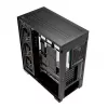 PC midi-tower behuizing MODECOM VOLCANO STELLAR PLUS ARGB MIDI, 5 frontventilatoren, gehard glas, USB-C