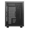 Pc-behuizing DeepCool CH260 micro tower zwart — micro-ATX/mini-ITX, gehard glas, USB-C, max. GPU 413 mm
