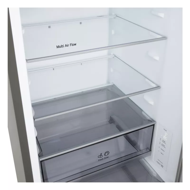 LG GBBSJ10EPY vrijstaand 333 L zilver