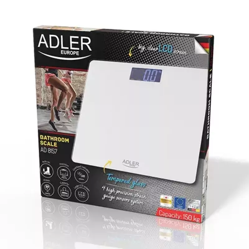 Elektronische personenweegschaal Adler AD 8157W