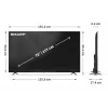 Sharp 70HP5265E TV 177,8 cm (70 inch) 4K Ultra HD Smart TV Wi-Fi zwart