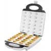 Unold 48360 wafelijzer 24 wafels 1400 W roestvrij staal, wit