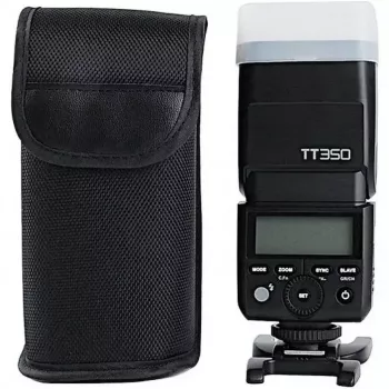 Compacte flitser Godox TT350 zwart 2,2s oplaadtijd AA-batterij