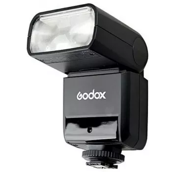 Compacte flitser Godox TT350 zwart 2,2s oplaadtijd AA-batterij