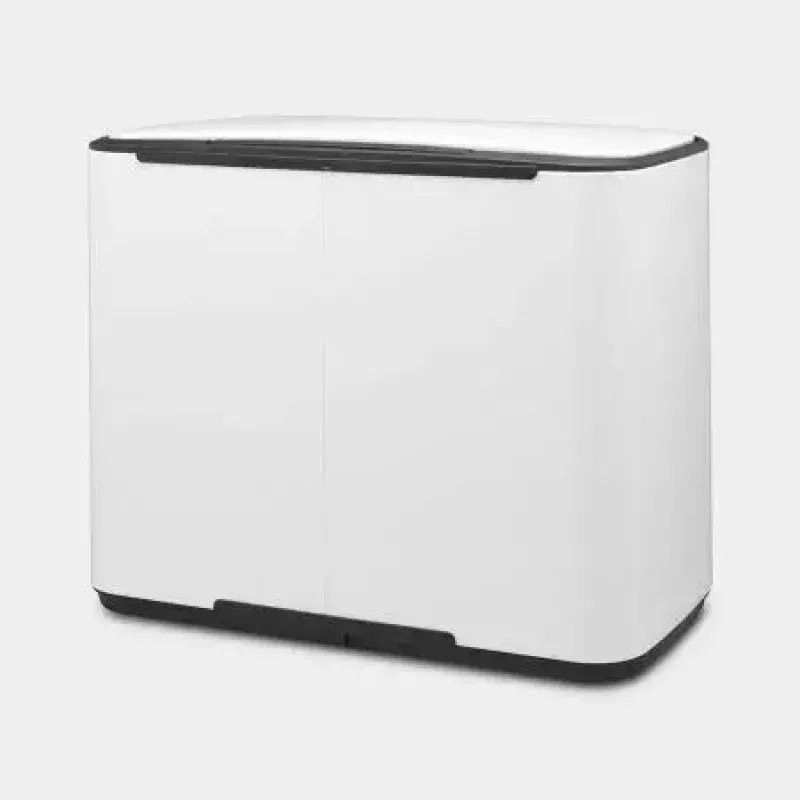 Afvalbak BRABANTIA 121142 rechthoekig wit, 540×363×440 mm