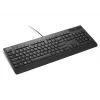Lenovo Smartcard II bedrade toetsenbord Ests Zwart USB-A Plunger-schakelaar