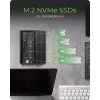 ICY BOX IB-1917M-C32a SSD-behuizing zwart M.2