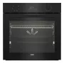 Inbouw elektrische oven BEKO BBIE123001BD — 72 L, 2400 W, LED-display, verzonken draaiknoppen, stoom-zelfreiniging, zwart