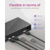 ICY BOX 11-in-1 hybride dockingstation met drievoudige video-uitgang