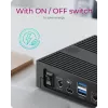 ICY BOX 11-in-1 hybride dockingstation met drievoudige video-uitgang