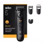 Baardtrimmer BRAUN BT5520 — 0,5–20 mm, 40 lengtestanden, oplaadbaar, 120 min accuduur, zwart