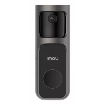 Imou Doorbell 2S Kit zwart 3 MP draadloos wandmontage