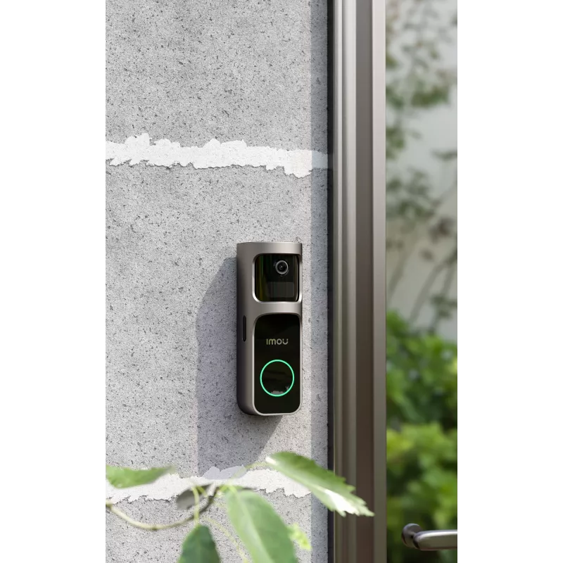 Imou Doorbell 2S Kit zwart 3 MP draadloos wandmontage