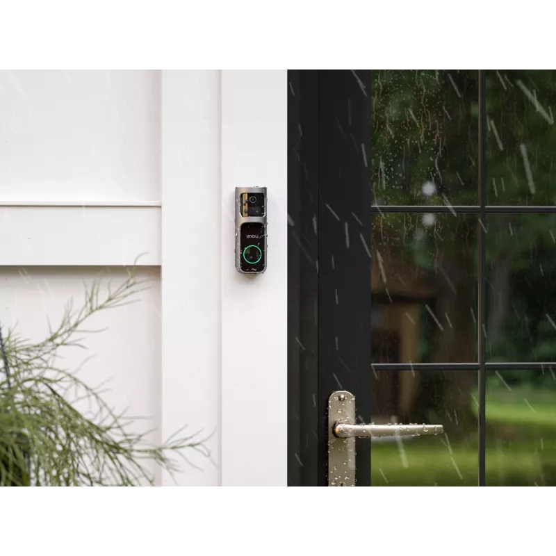 Imou Doorbell 2S Kit zwart 3 MP draadloos wandmontage