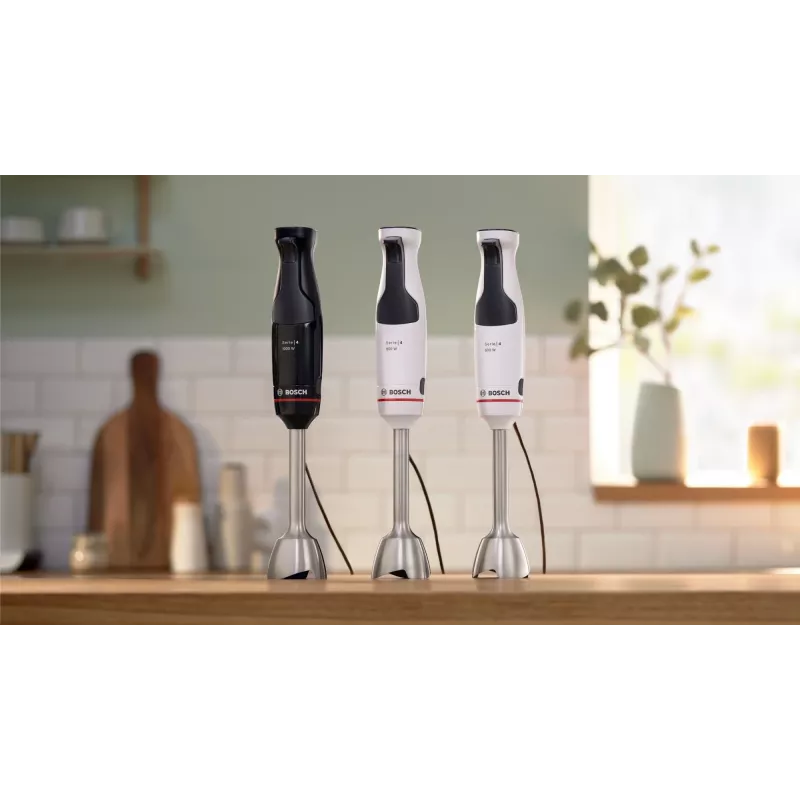 Bosch Serie 4 MSM4W210 mixer 0,6 L staafmixer 600 W zwart, wit