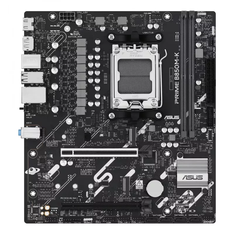 Moederbord ASUS PRIME B850M-K AMD B850 socket AM5 micro ATX