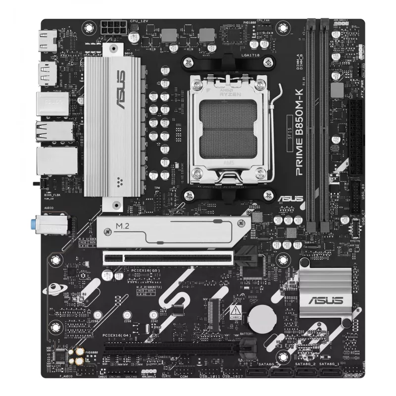 Moederbord ASUS PRIME B850M-K AMD B850 socket AM5 micro ATX