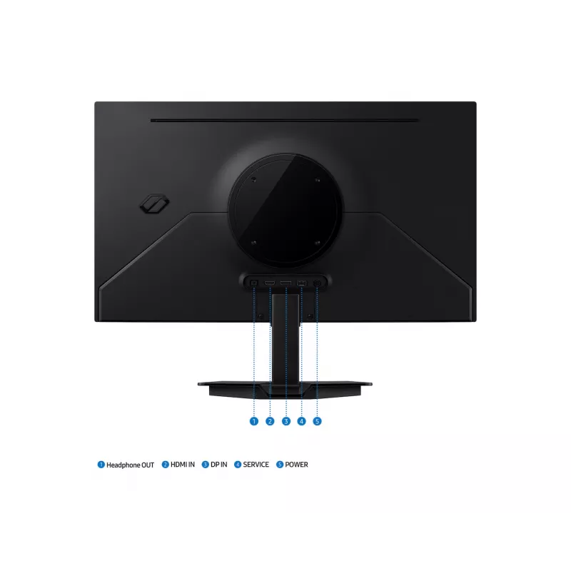 Samsung LS27FG500SUXEN computermonitor 68,6 cm (27 inch) 2560 x 1440 pixels Quad HD OLED zwart
