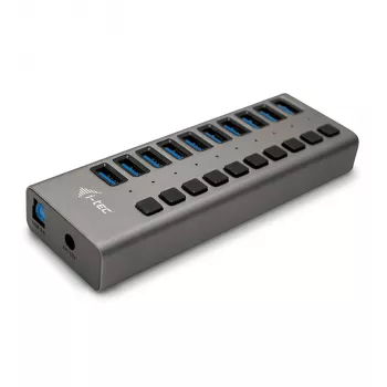 i-tec USB 3.0 Charging HUB 10 poorten + voeding 48 W