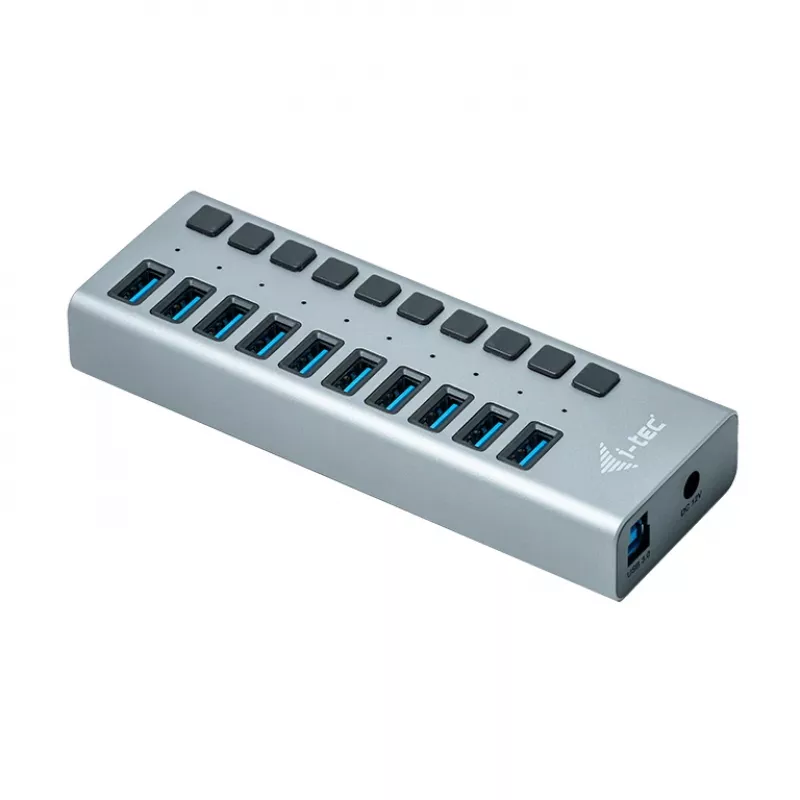 i-tec USB 3.0 Charging HUB 10 poorten + voeding 48 W