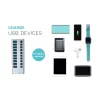 i-tec USB 3.0 Charging HUB 10 poorten + voeding 48 W