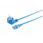 Microconnect MC-SCHUANGC13180B netsnoer blauw 1,8 m netstekker type E+F C13-koppeling